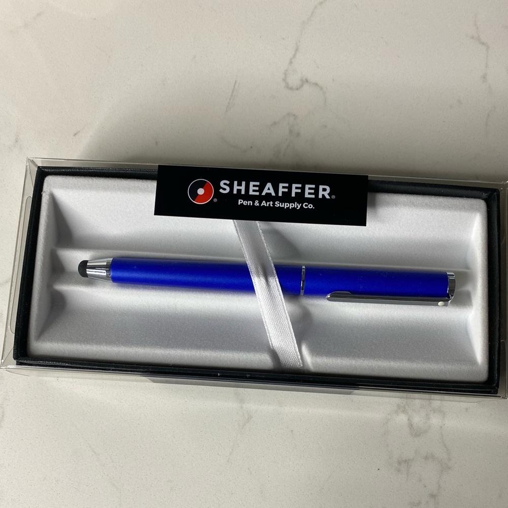 Sheaffer Stylus, Matte Blue, Ball Point  Pen